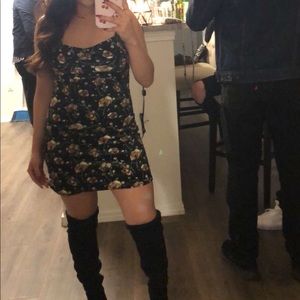 Floral strappy dress